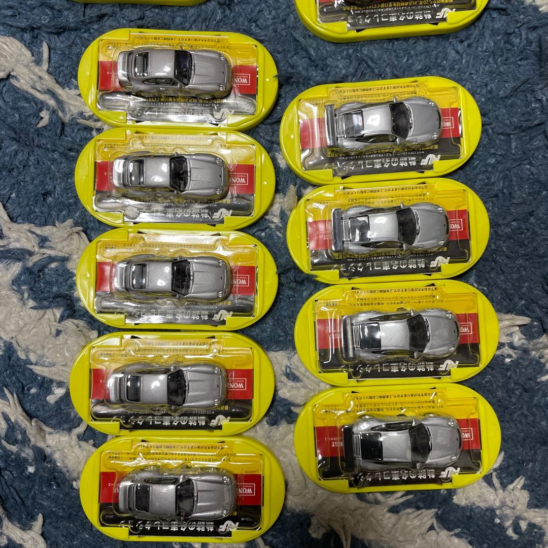 フェラーリ、ポルシェ、他スポーツカーなど69台　未開封コンビニ缶コーヒーおまけ