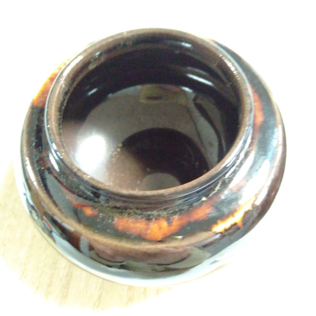 洛東桶谷定一作　大海茶入