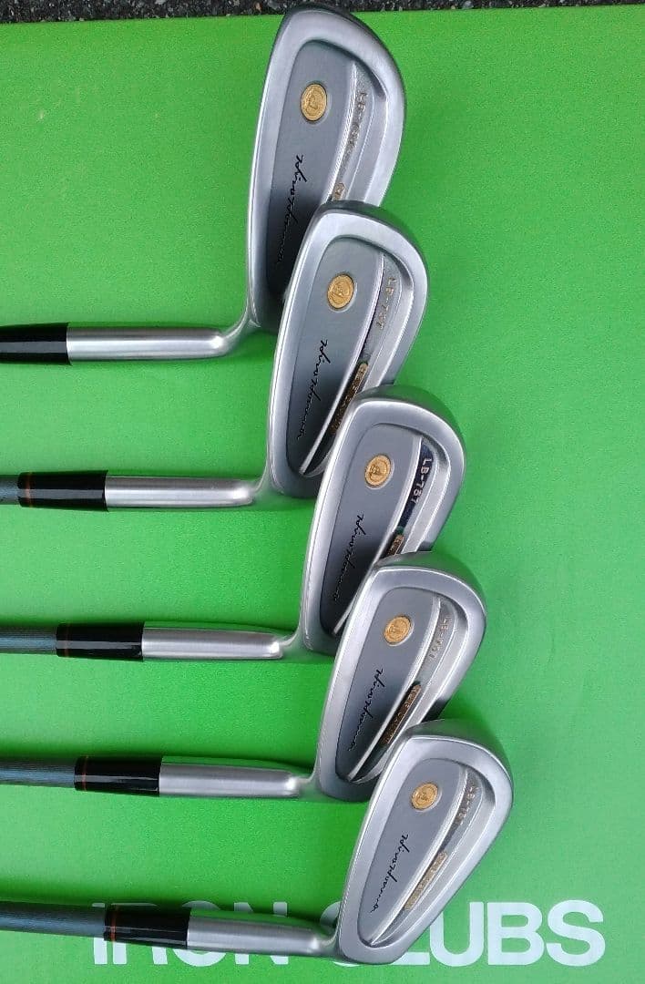 ヒロホンマ　ゴルフクラブ　アイアンセットLB-737 H＆F CAVITY