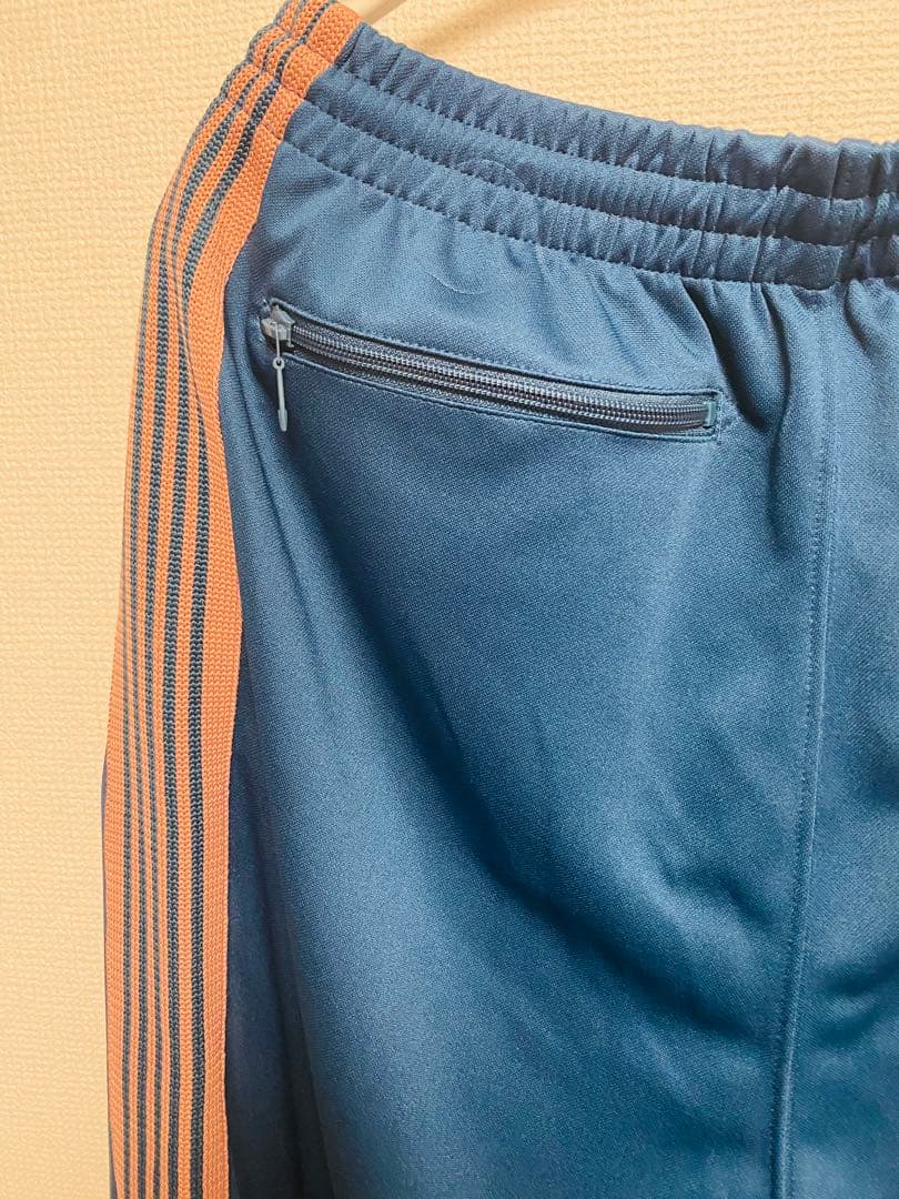 Needles トラックパンツ M ブルーピンク