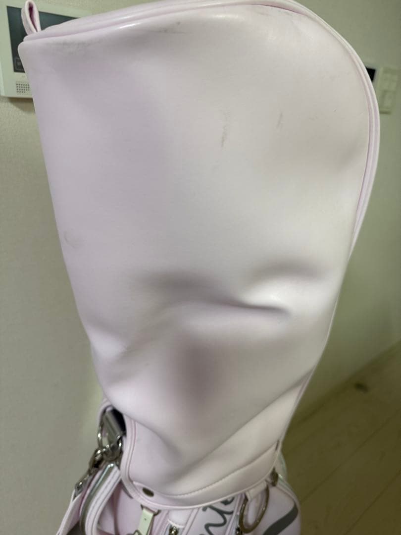 【1度使用のみ】デサントゴルフ LUXE キャディバッグ ピンク