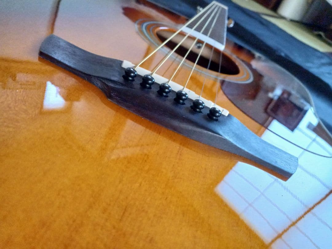 【送料込】【美品】James　ドレッドノート　島村楽器　トップ単板　整備済