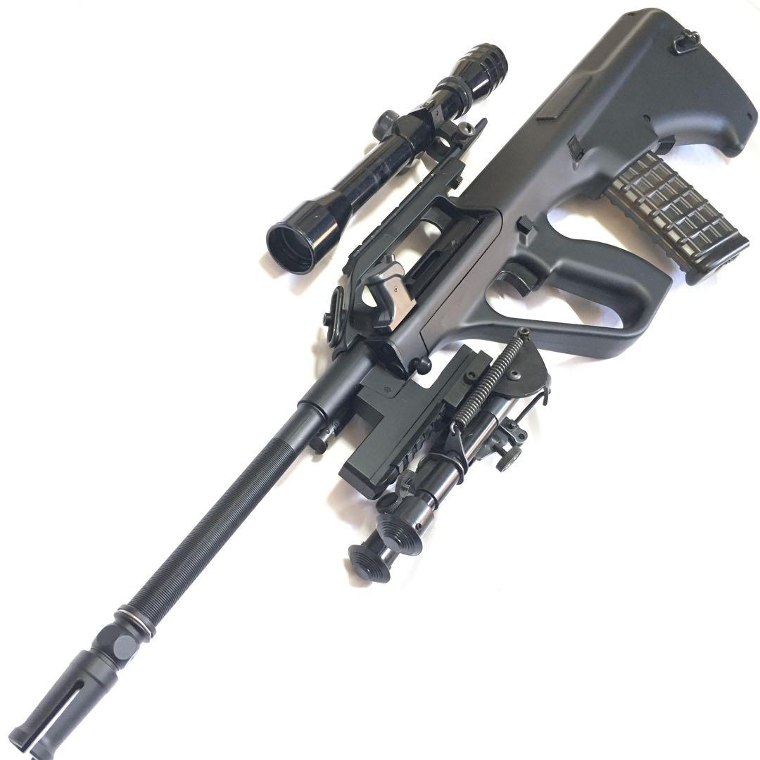 【極美品＆動作快調!】東京マルイ 電動ガン ステアー AUG スナイパーカスタム