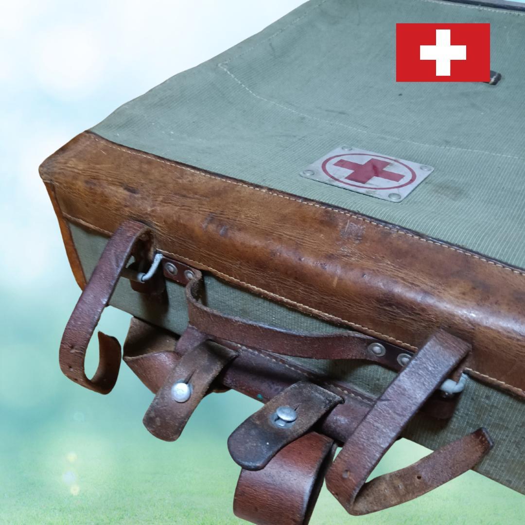【ヴィンテージ】スイス軍　医療バックパック　1967年製