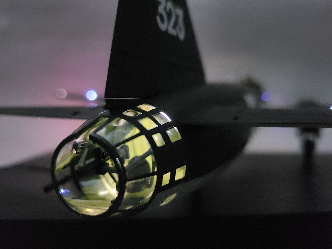 一式陸上攻撃機 山本五十六搭乗機 リアルモーターライズ LED仕様 完成品