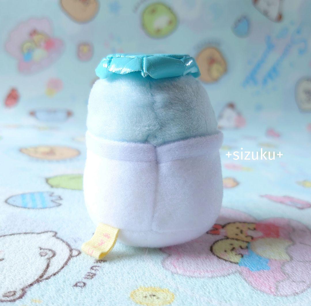 【初期・未使用】すみっコぐらし とかげ ヨーグルト だがし屋 てのりぬいぐるみ