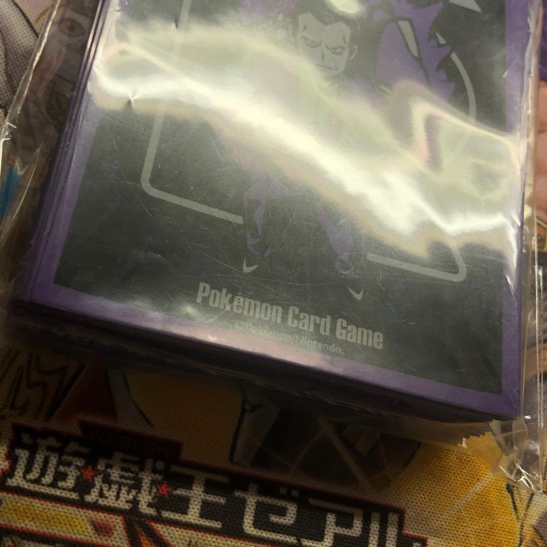 ポケモンカードゲーム　デッキシールド　SECRET TEAMS R サカキ