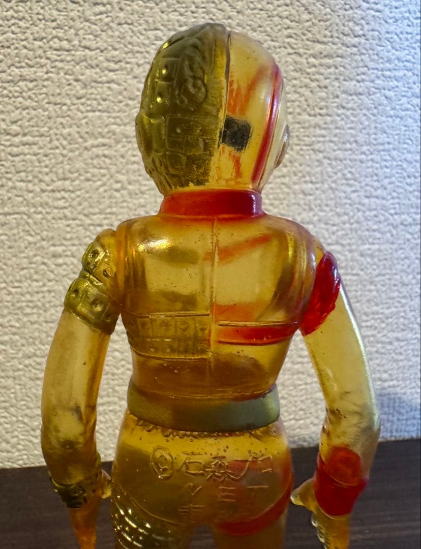 キカイダー ソフビ タカトク クリア 透明