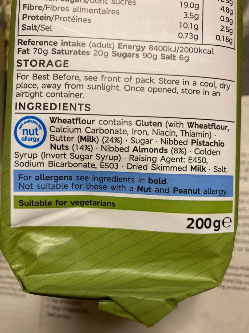 ヴィクトリアケーキ様M&Sクッキーセット6点