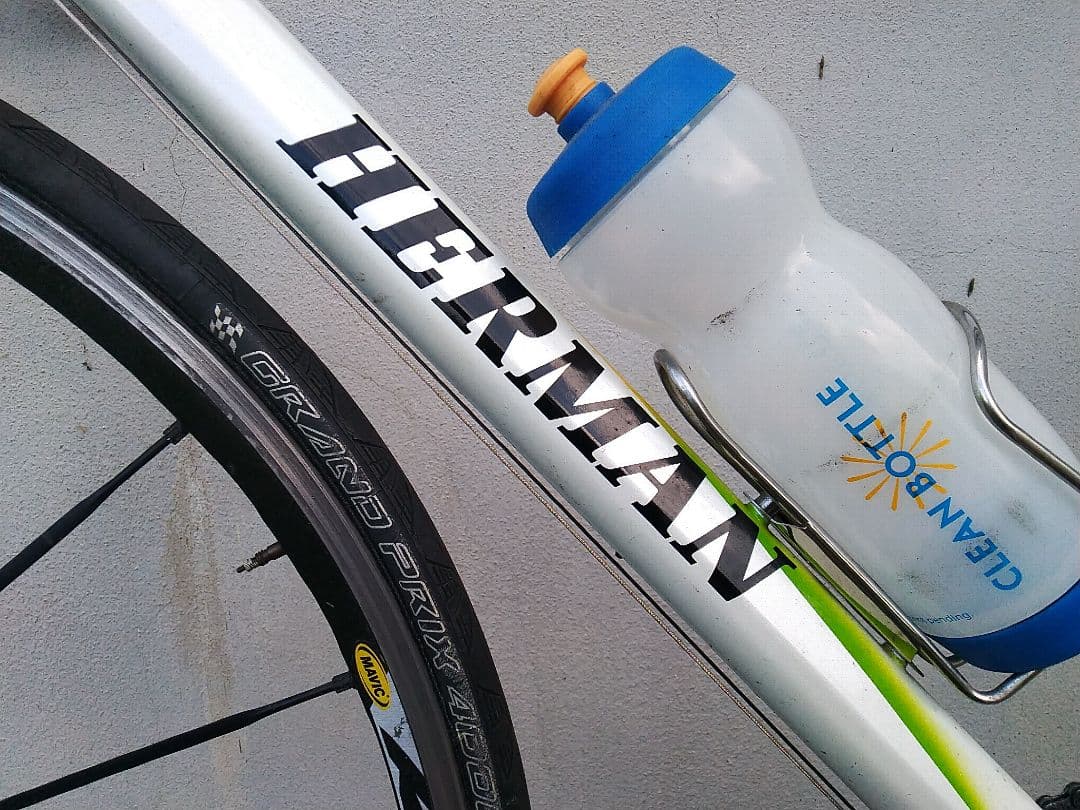 クロモリフレーム　C-C550　パールホワイト