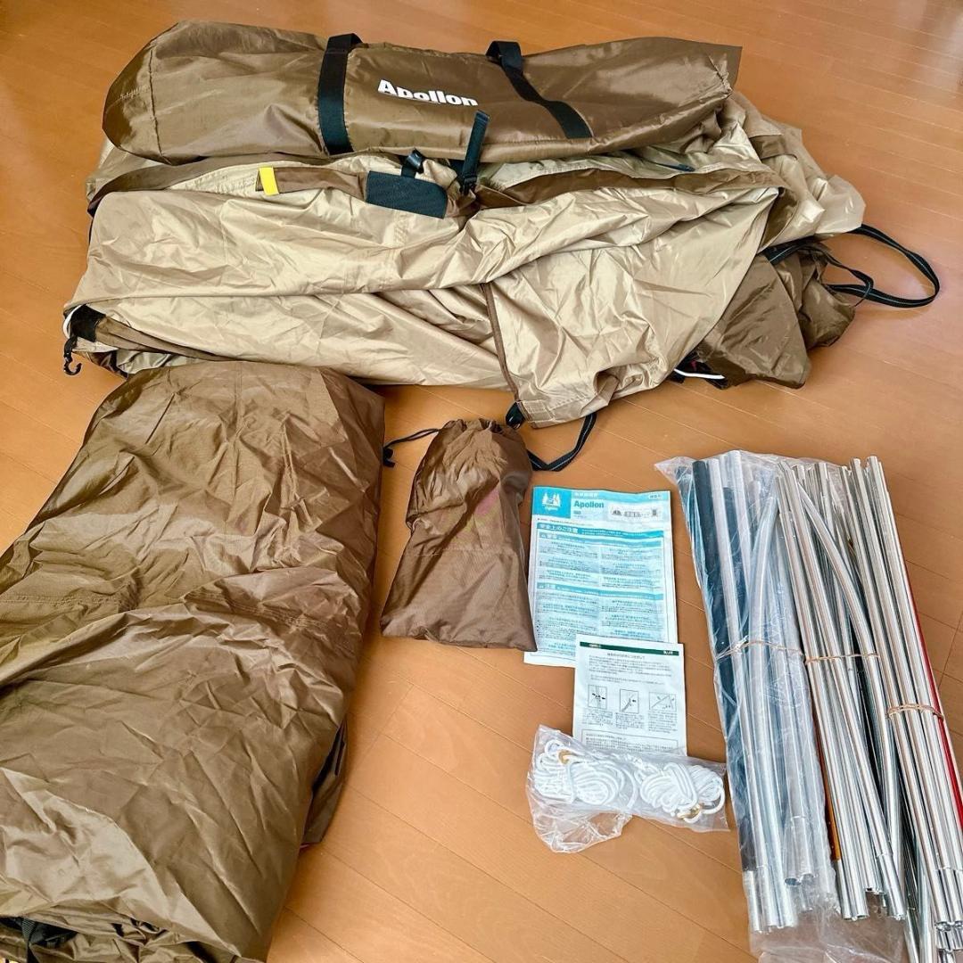 オガワ アポロン ogawa Apollon ツールームテント キャンプ 5人用