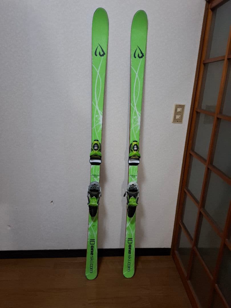 グリーンスキー LOOK ビンディング付き