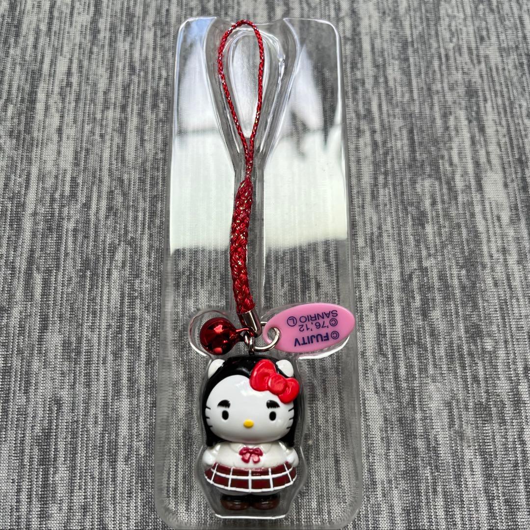 ハローキティ ピカルの定理　ストラップ 白鳥美麗物語
