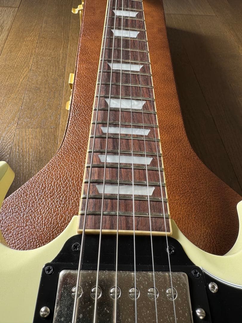 【値下げ】Gibson SG エレキギター ホワイト ハードケース付き