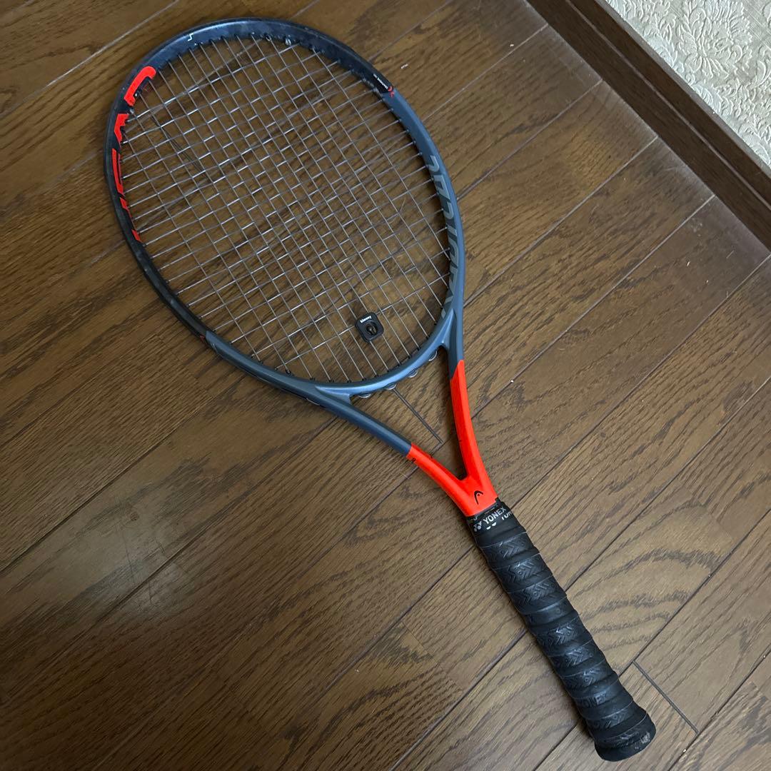 硬式テニスラケット 短期使用 radical Head グラフィン360