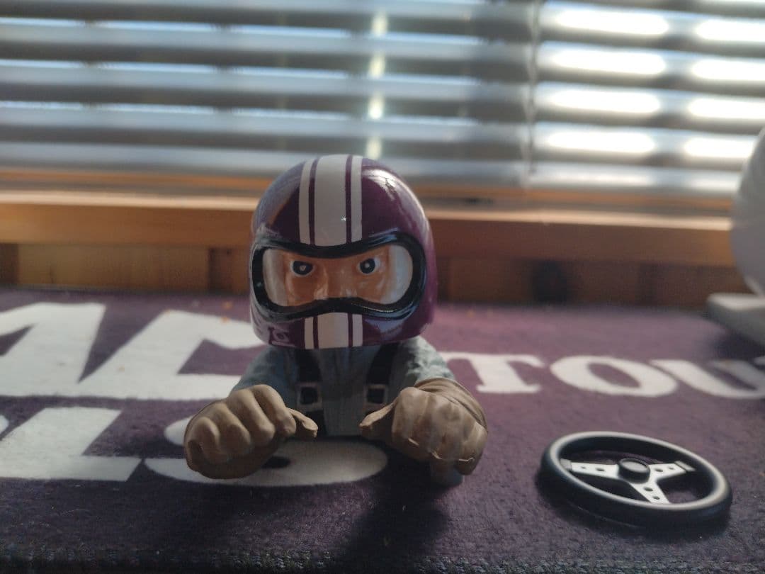 【塗装後未使用】タミヤ　シティターボ　ボディ＆ドライバーフィギュア