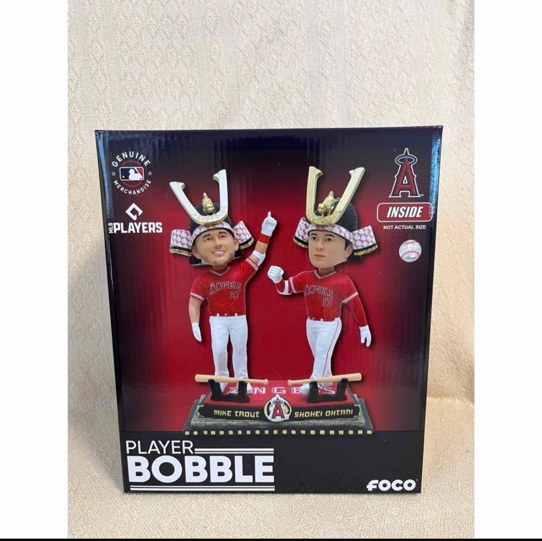 【限定】大谷翔平 & マイク・トラウトボブルヘッド