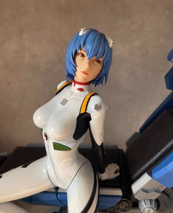 新世紀エヴァンゲリオン 綾波レイ 1/4 ガレージキット ガレキ スタチュー ①
