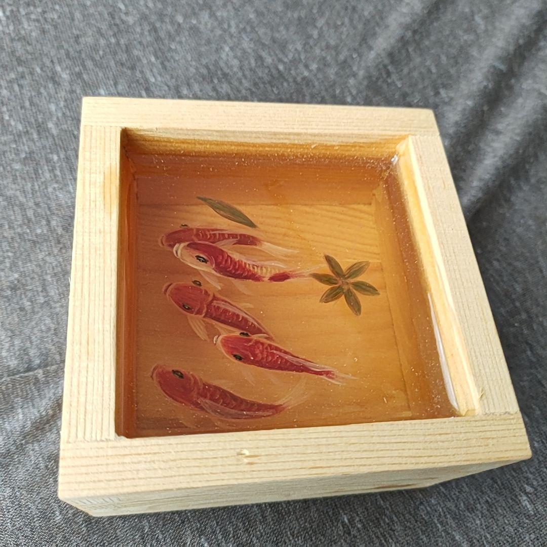 2.5Dの立体的な金魚オブジェ