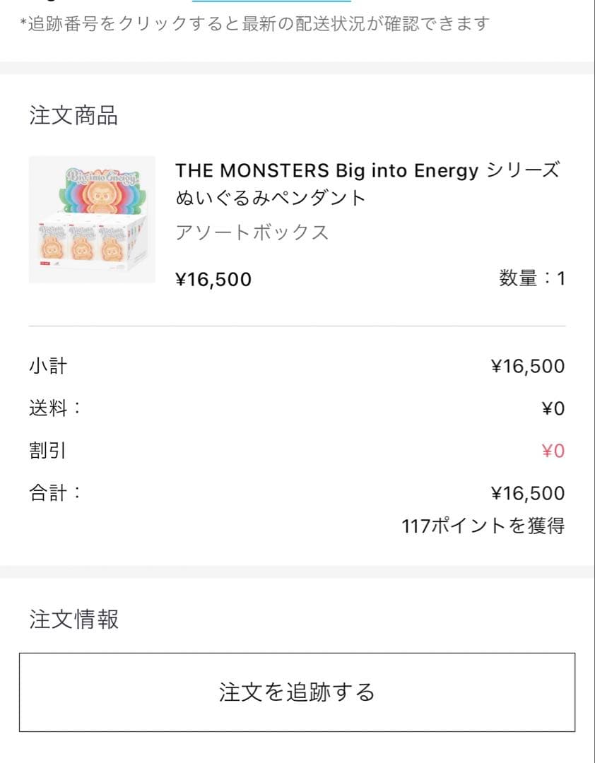 新品未開封 ラブブ Big into Energy アソートボックス エナジー