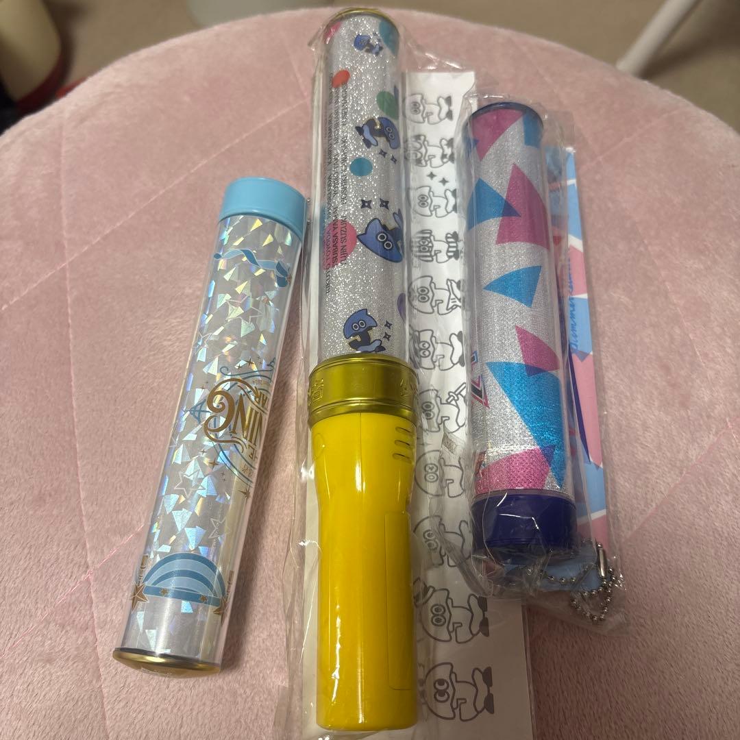 アイドル用ペンライトセット　少年忍者　ジュニア　スプパラ　サマステ