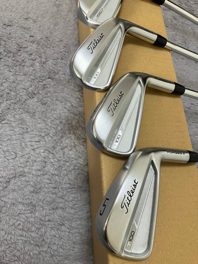タイトリスト 2023 T100 アイアンモーダスTOUR120 6本　保証書有