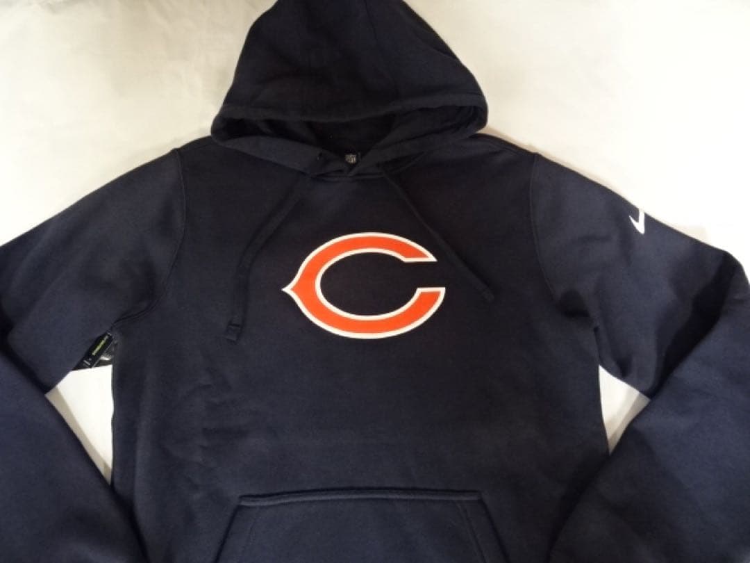 USA購入 ナイキ製 NFL【Chicago Bears】パーカーUS Sサイズ