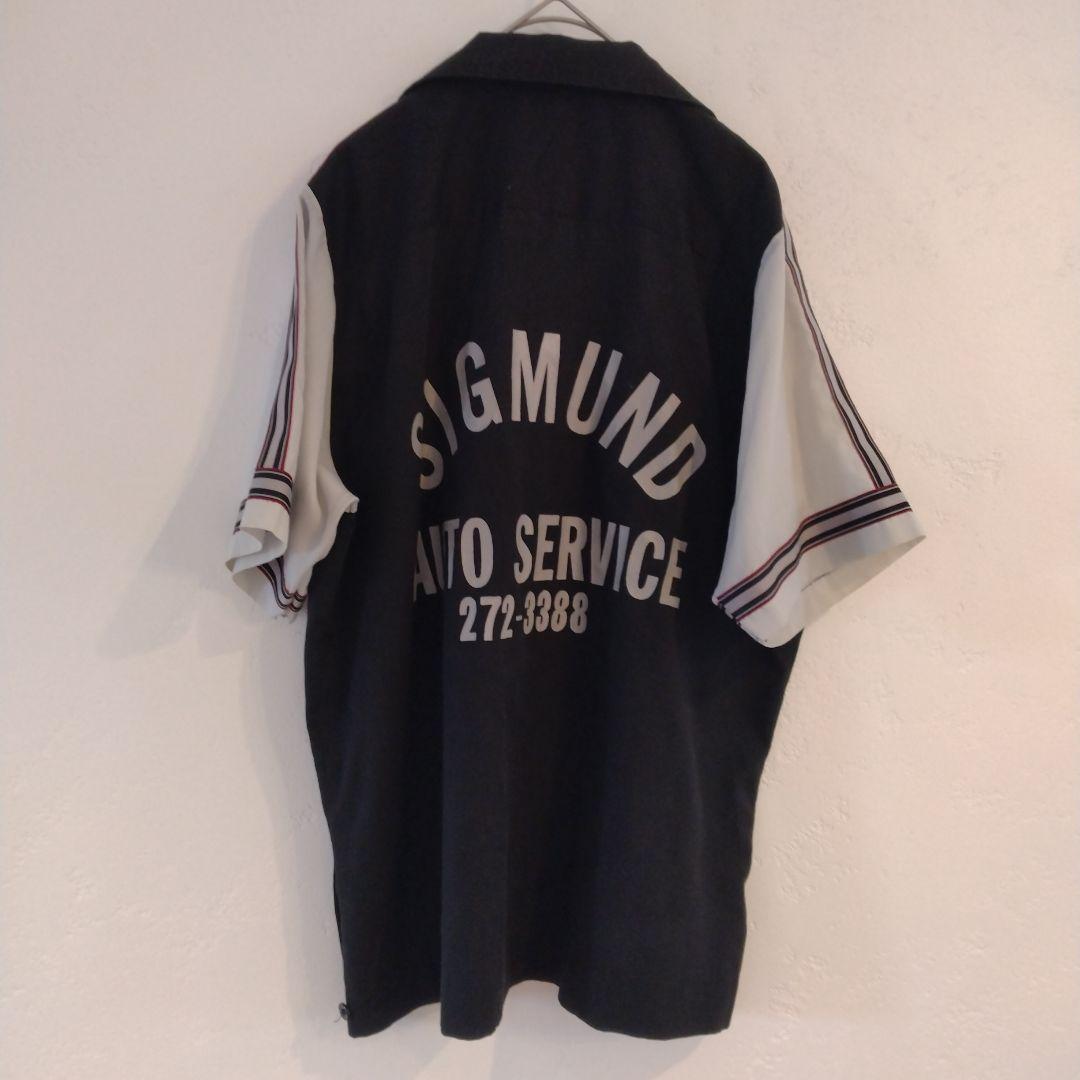 着画　70年代 king louieキングルイ ボウリングシャツ アメカジ us