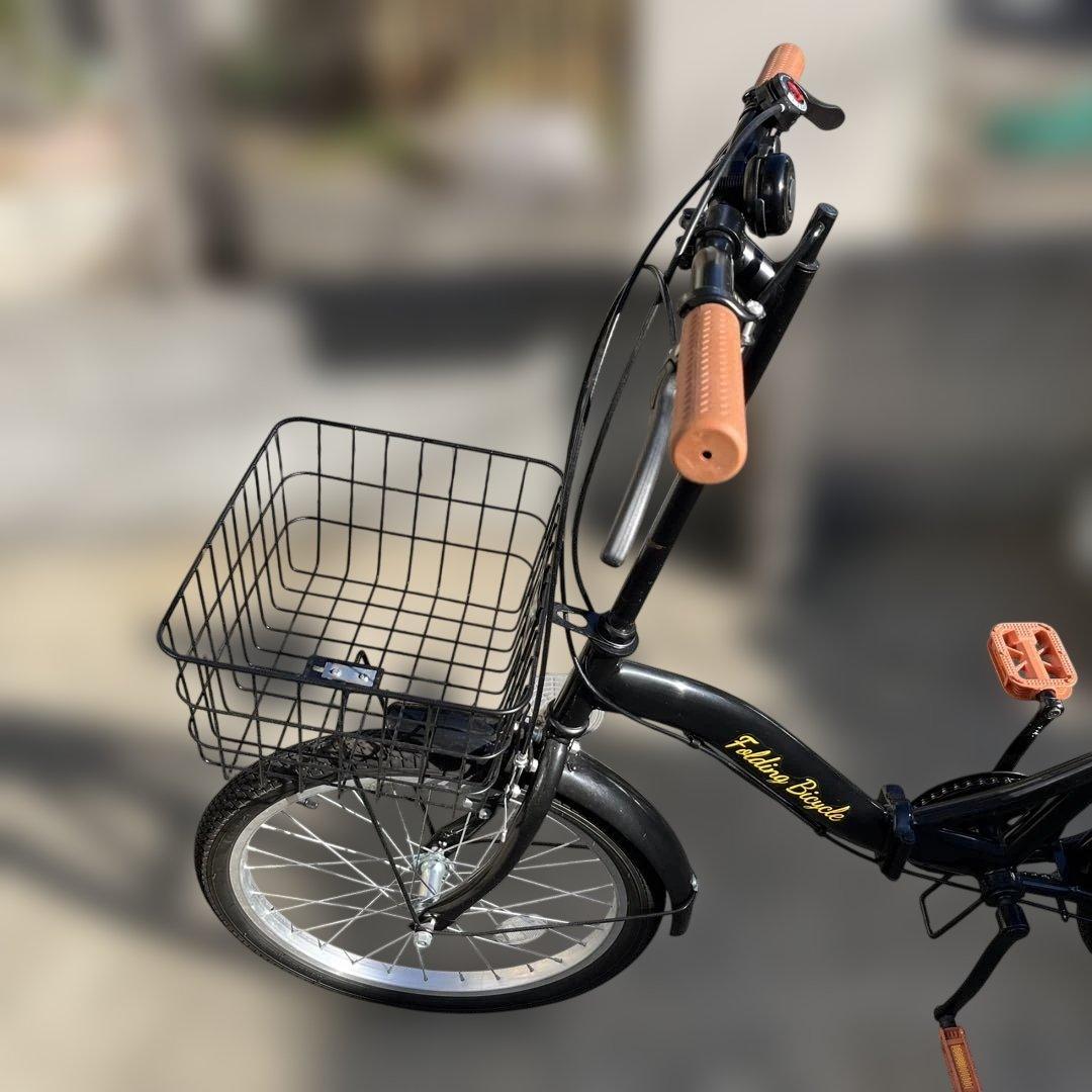6段変速　折り畳み自転車　美品！