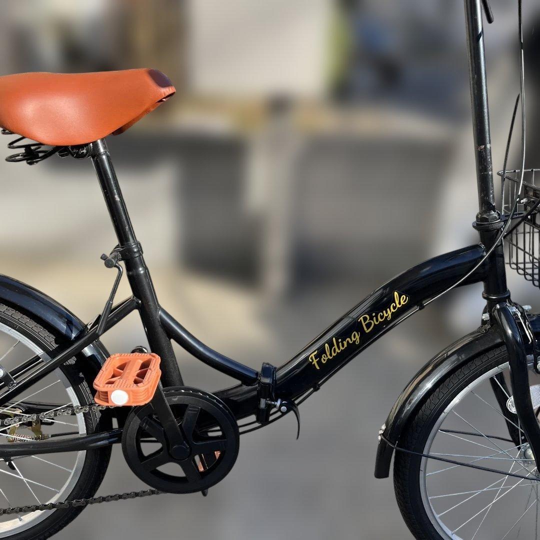 6段変速　折り畳み自転車　美品！