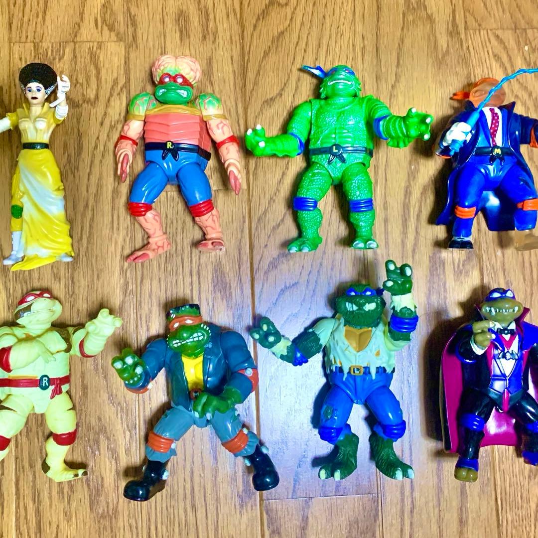 ミュータント タートルズ ユニバーサル モンスター 8体セット 美品