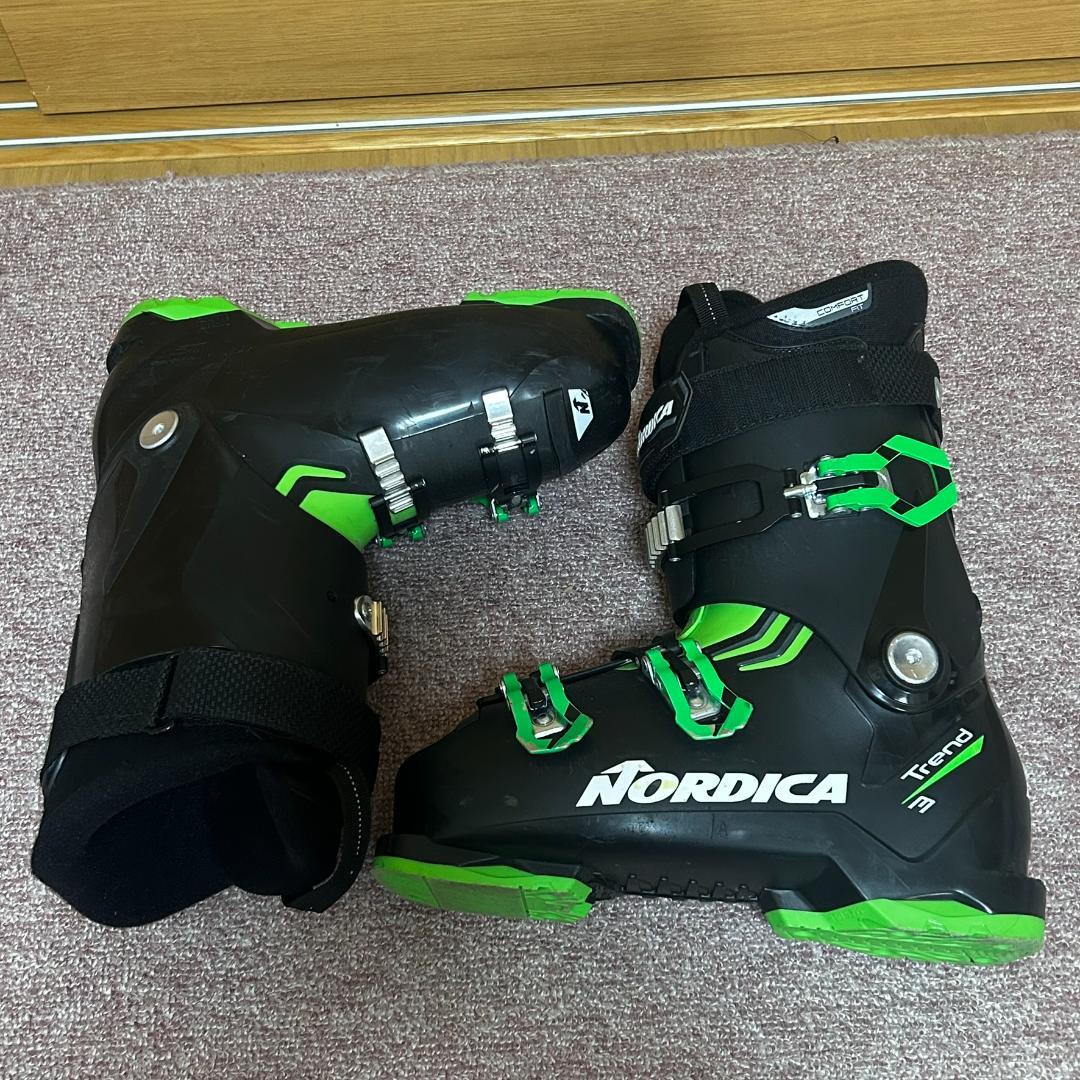 NORDICA Trend 3 スキーブーツ ブラック/グリーン