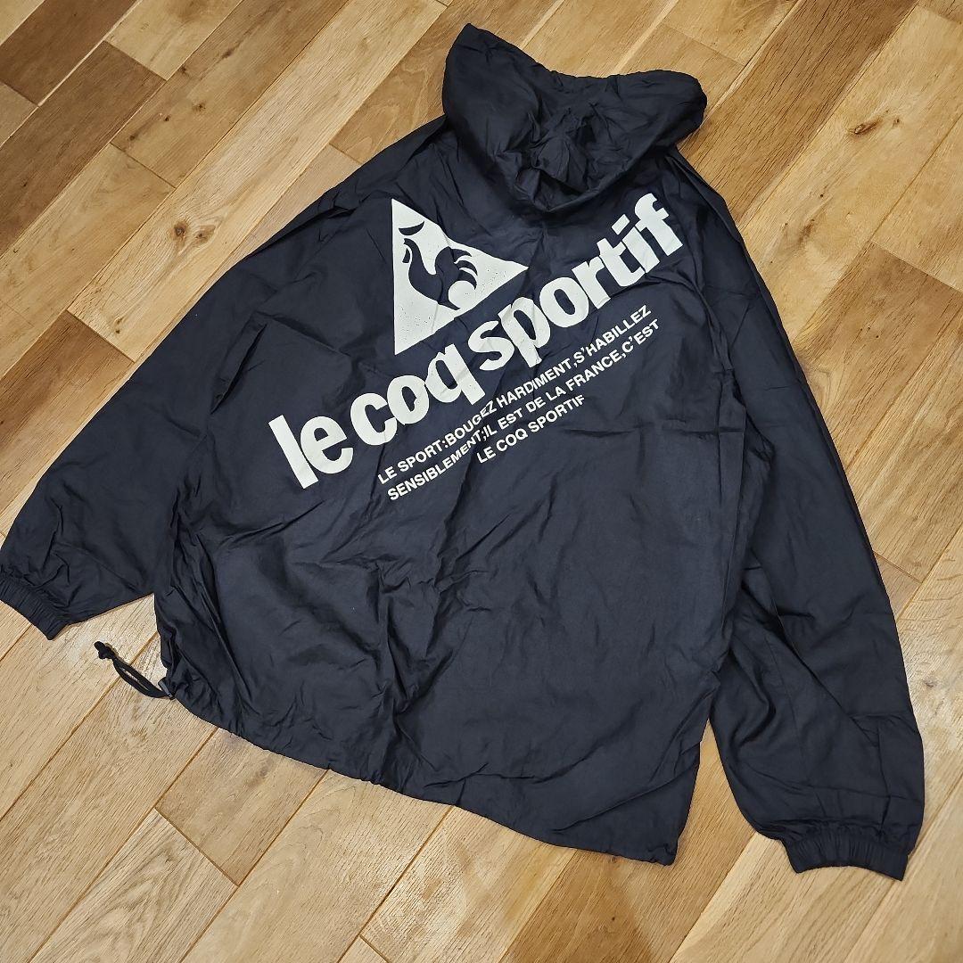 ルコックスポルティフ　ナイロン　セットアップ　ブラック　XL