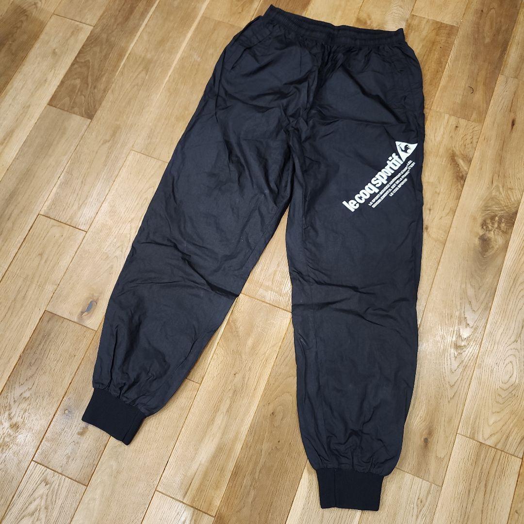 ルコックスポルティフ　ナイロン　セットアップ　ブラック　XL