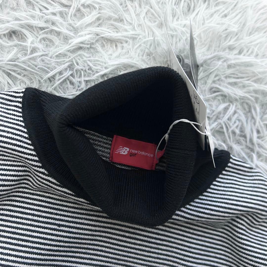 新品　ニューバランスゴルフ　タートルネック　ニット　セーター　ブラック　サイズ6