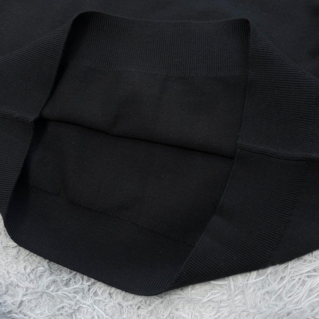 新品　ニューバランスゴルフ　タートルネック　ニット　セーター　ブラック　サイズ6