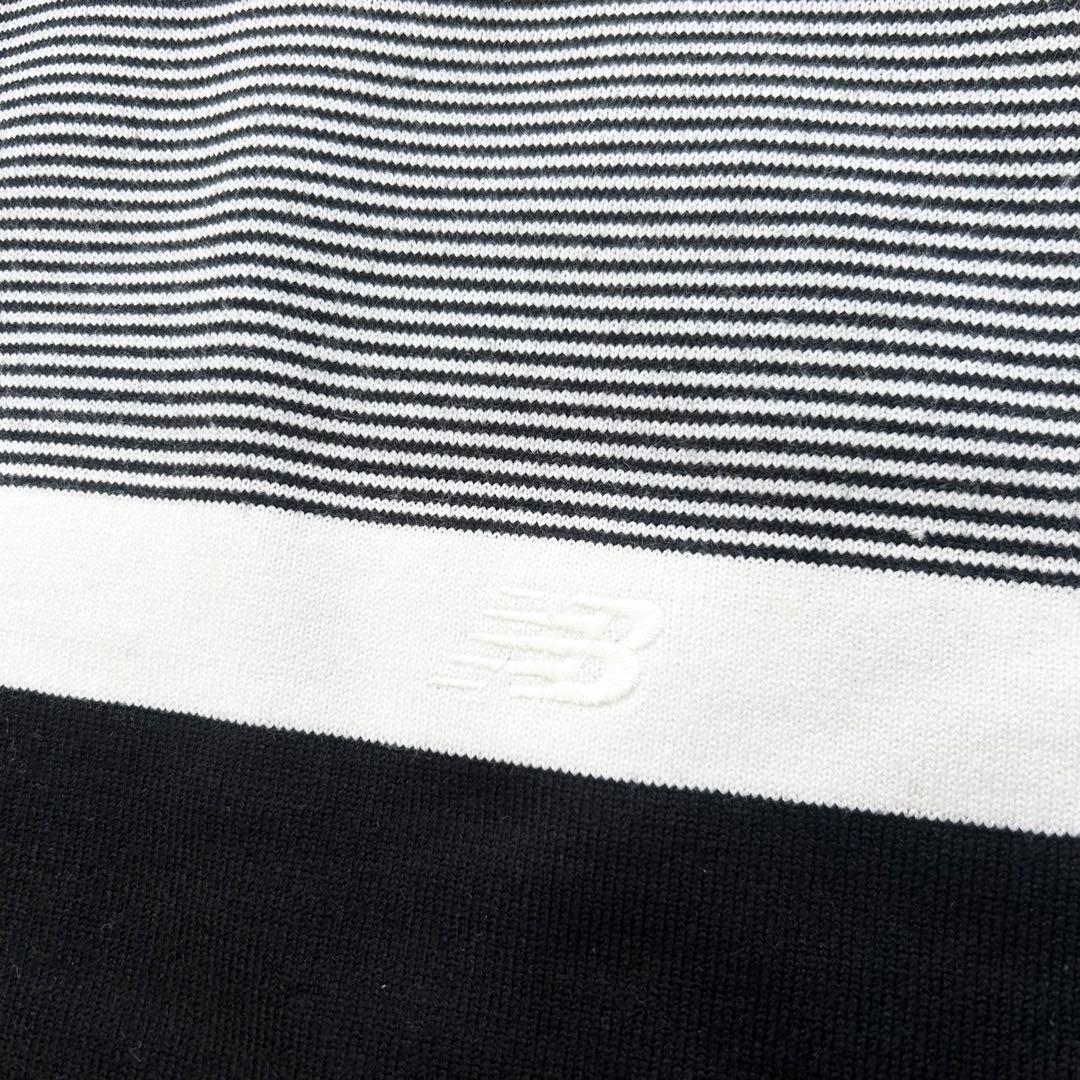 新品　ニューバランスゴルフ　タートルネック　ニット　セーター　ブラック　サイズ6