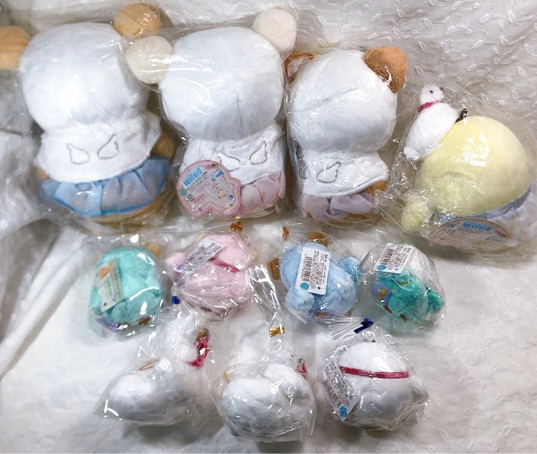 匿名　新品　未使用　タグ付き　リラックマ　スワンと金色の花 ぬいぐるみ