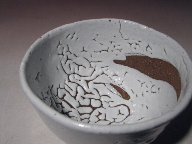 初お値下げ！☆人間国宝十一代 三輪休雪　白茶碗【侘の友】　而妙斎花押☆a577