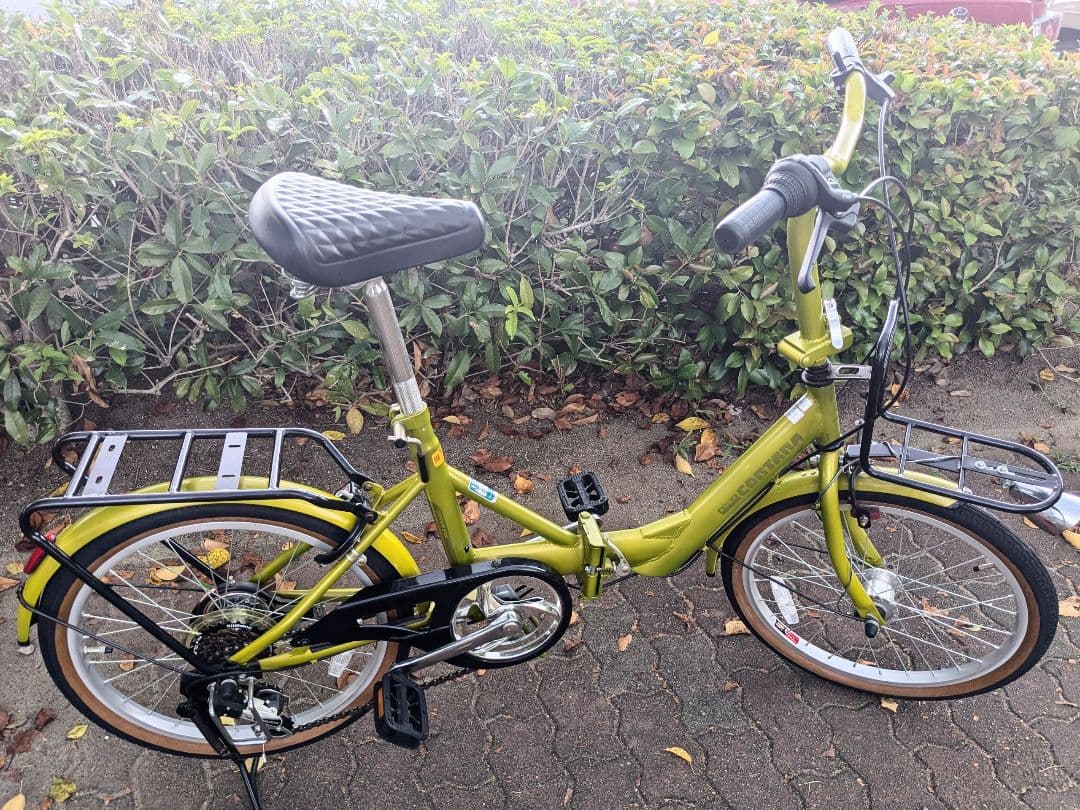 CAPTAIN STAG コンタナ 20インチ 折りたたみ自転車 FDB206