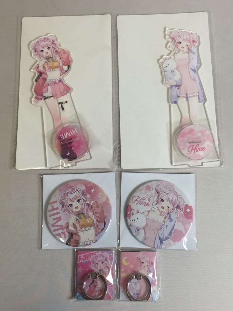 HIMEHINA田中ヒメのみ GiGO コラボ 全13種+2 アクリル 缶バッジ