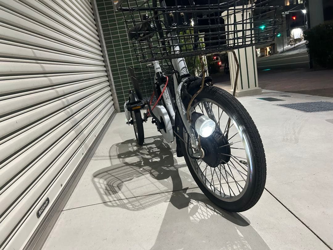 兵庫県神戸市より！ミムゴ三輪電動自転車アシラクpetit修理ベースですが乗れます