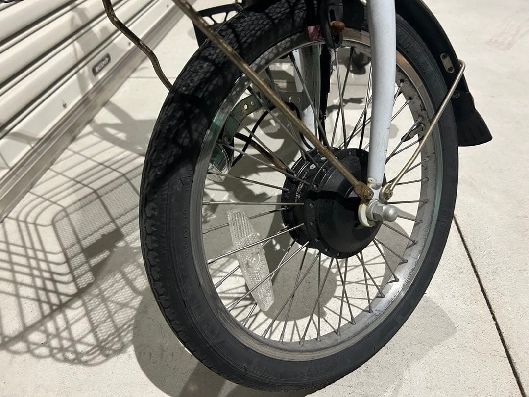 兵庫県神戸市より！ミムゴ三輪電動自転車アシラクpetit修理ベースですが乗れます