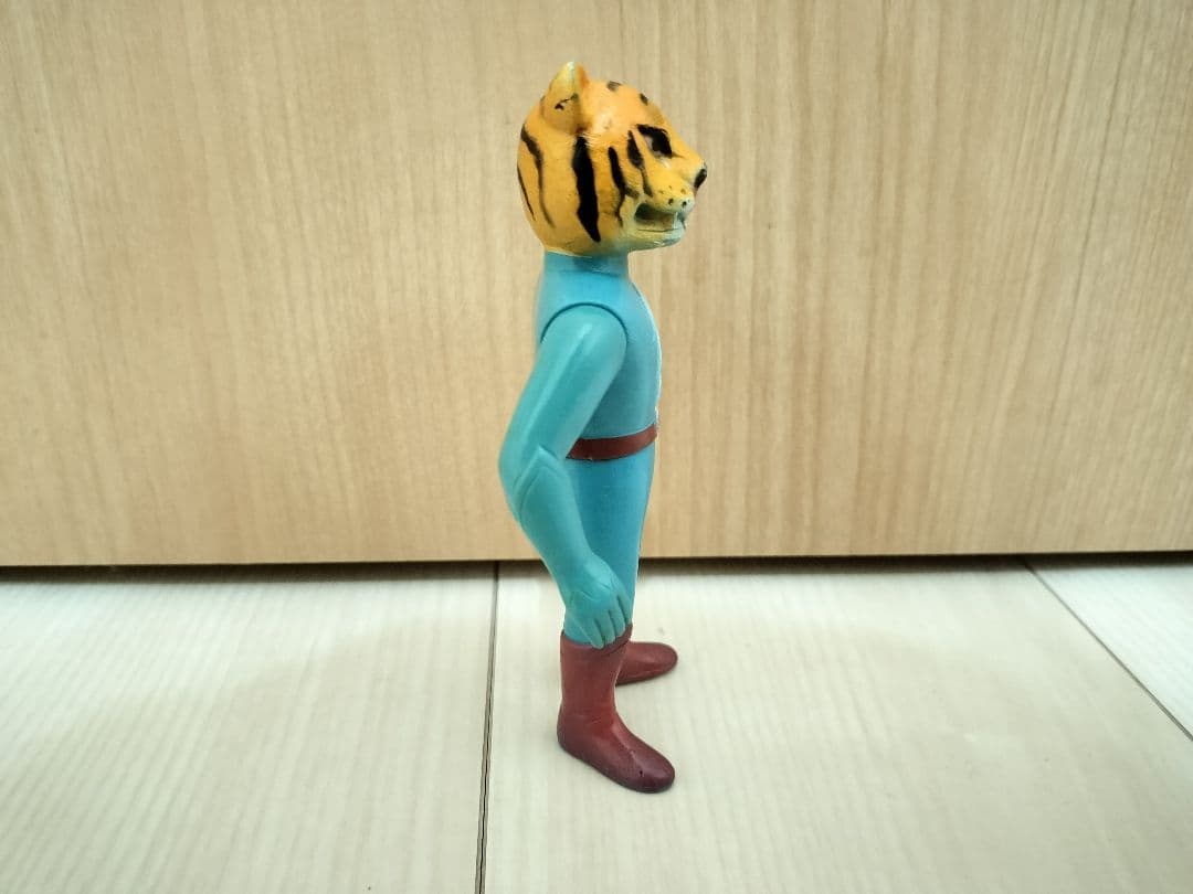 【極希少】ブルマァク 鉄人タイガーセブン ソフビ 当時物 ピープロ 昭和