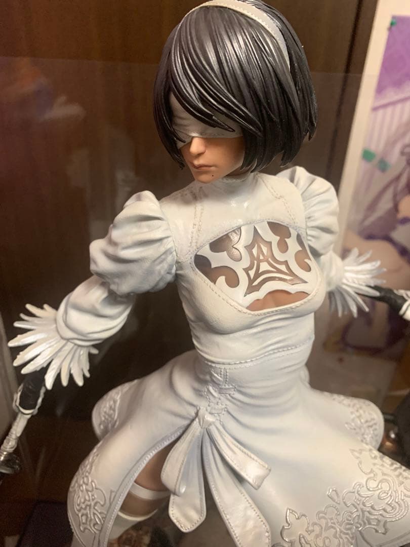 M*a様 NieR ニーアオートマタ2B 1/4スケール2Pカラースタチュー