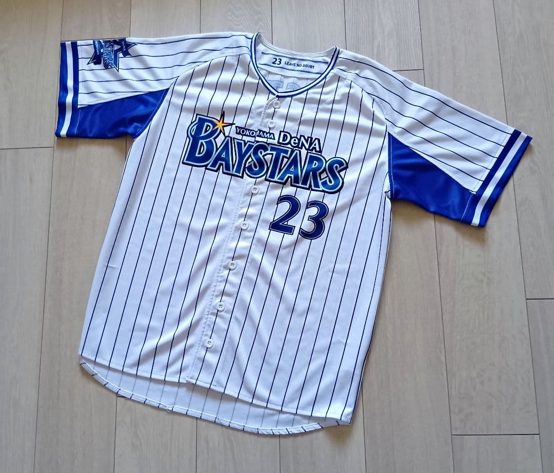 横浜　DeNA ベイスターズ　オースティン　ハイクオリティ ユニフォーム L