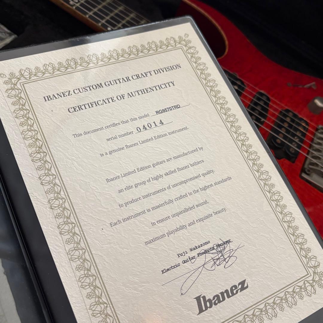 Ibanez J-Custom RG9570TRD (最上位)【希少・現状渡し】
