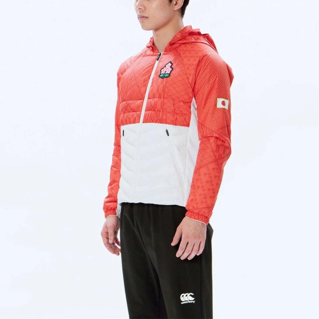 新品タグ付 カンタベリー日本代表JAPAN インサレーションジャケット赤XL