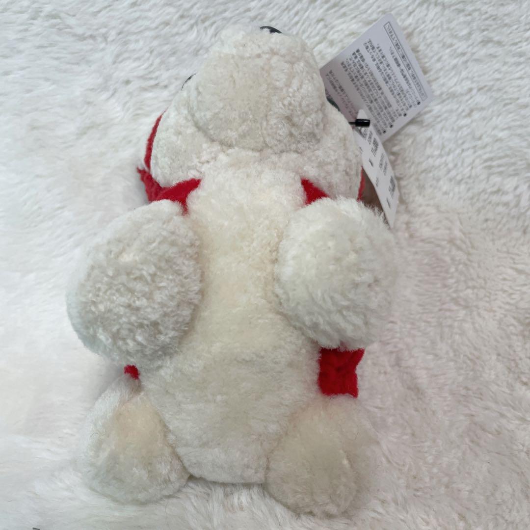 【新品タグ付】高級ムートン ドッグチャーム ぬいぐるみ2体セット リアルファー