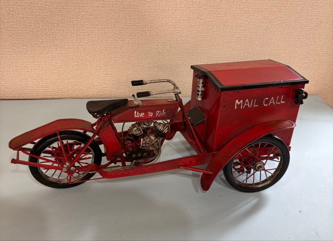 ＜郵便車＞（時代を築いた働く車ブリキ頒布会）#⑦